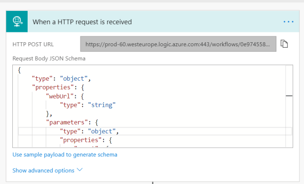 provisioning site flow step 1