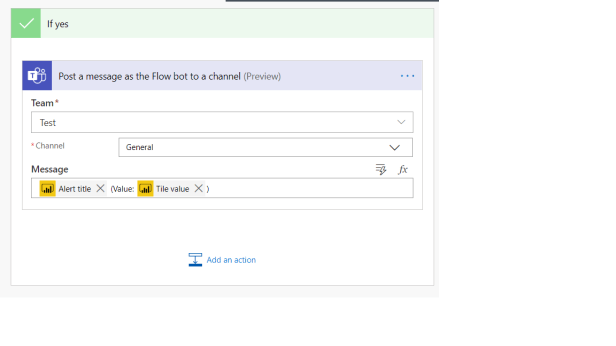 alert for dahsboard 3