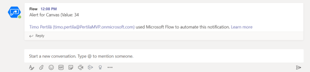 alert for dahsboard 5