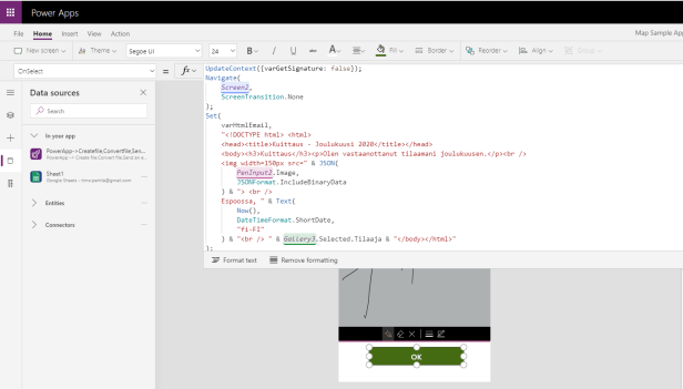 joulukuusi kuitin lähetys 1