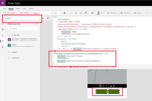 joulukuusi kuitin lähetys 3