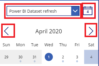 kalenteri updated variables